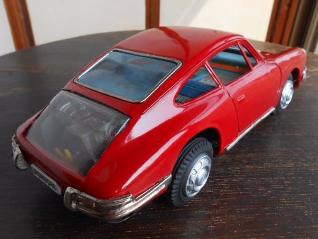傑作★ 超希少！萬代屋 BCバンダイ ポルシェ 911 ナロー 大型 ブリキ