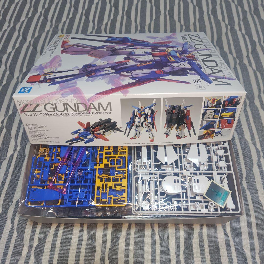 ガンプラ MG 1/100 ZZGUNDAM Ver.Ka ダブルゼータガンダム