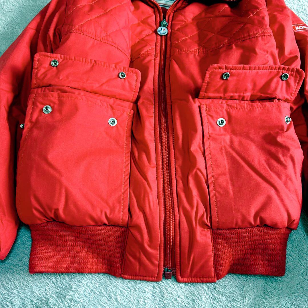 OLD MONCLER ski wear モンクレール　スキーウェア　レッド