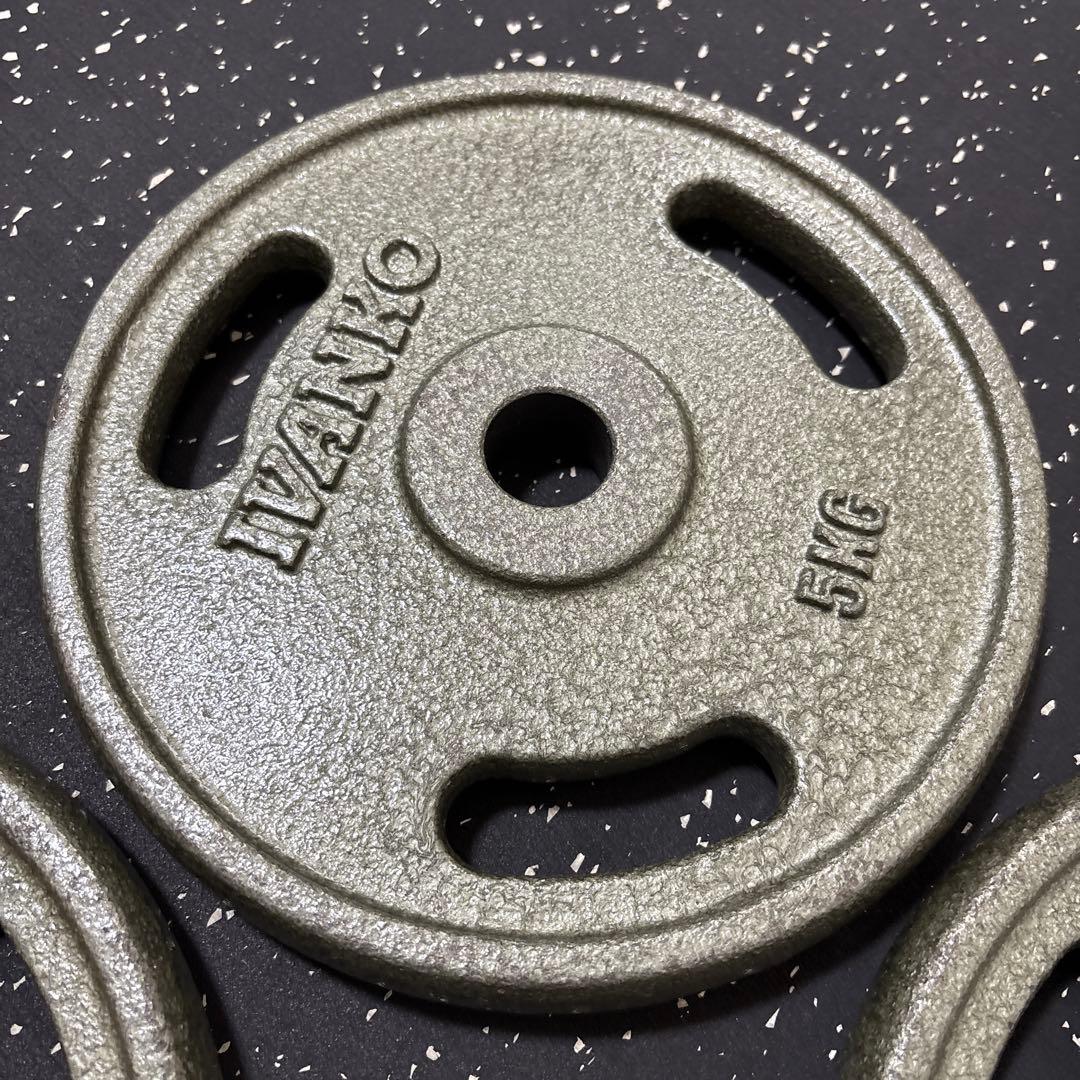 IVANKO ペイントEZグリッププレート 5kg 4枚セットΦ28mm ④