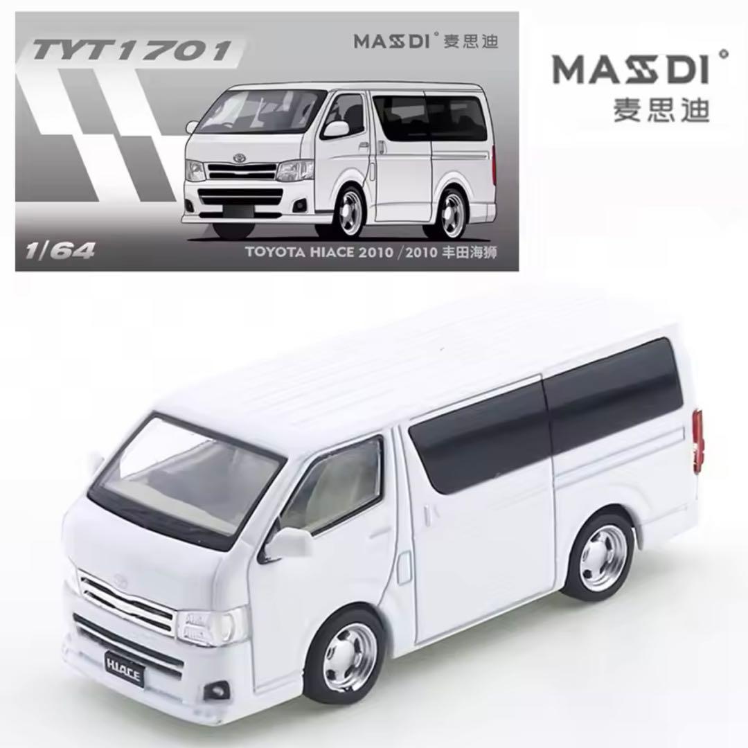 日本未発売品 トヨタ ハイエース ミニカー 5台セット