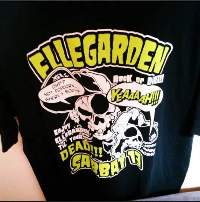 ☆激レア☆ELLEGARDEN×SABBAT13ツアーＴシャツ 細美武士