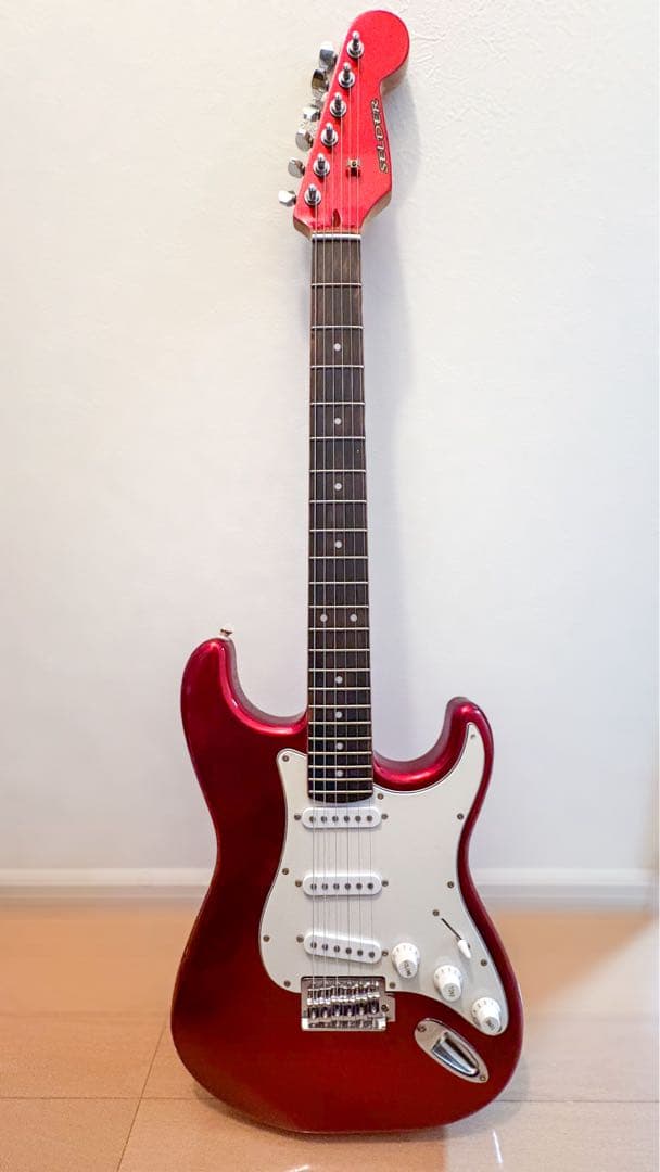 SELDER エレキギター 赤