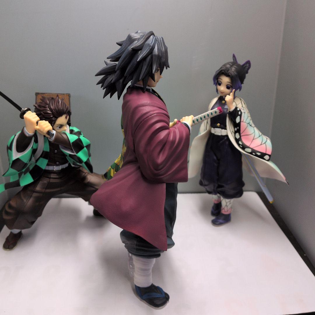 鬼滅の刃 竈門炭治郎 冨岡義勇 胡蝶しのぶ フィギュア 3種セット