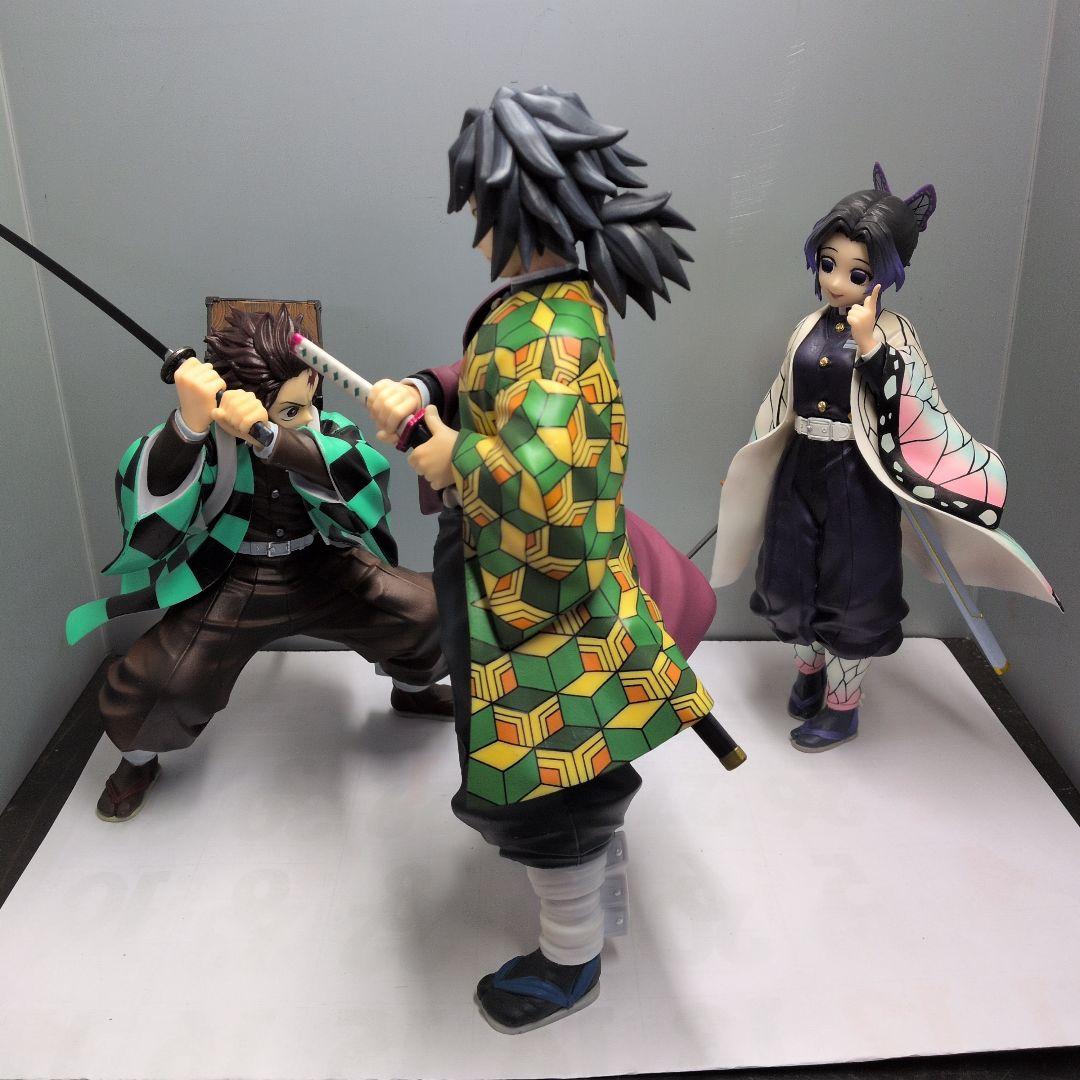 鬼滅の刃 竈門炭治郎 冨岡義勇 胡蝶しのぶ フィギュア 3種セット
