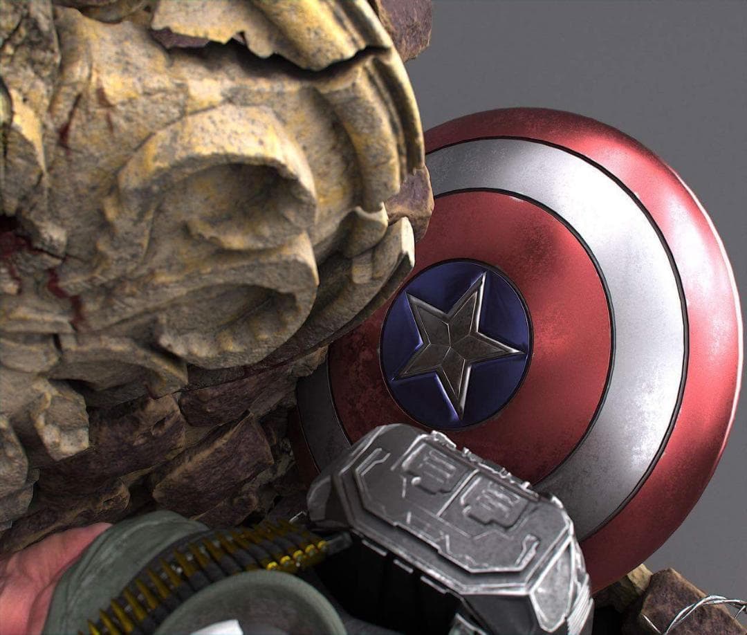 レア新品未使用マーベル DCクロスボンーズ 1/4 スケール　超限定商品