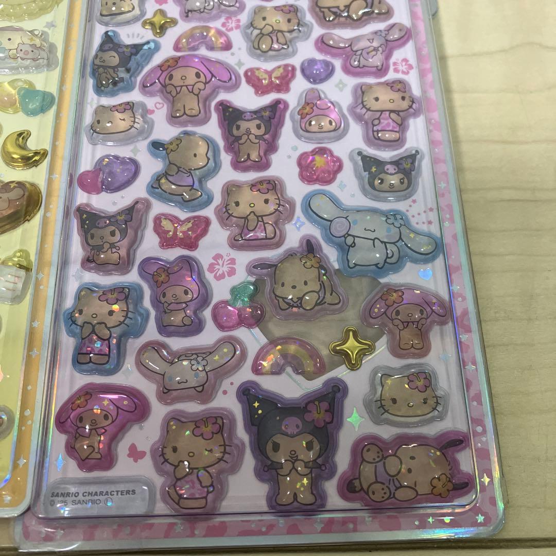 サンリオ　うるちゅるPOP SEAL ボンボンドロップシール　6枚セット