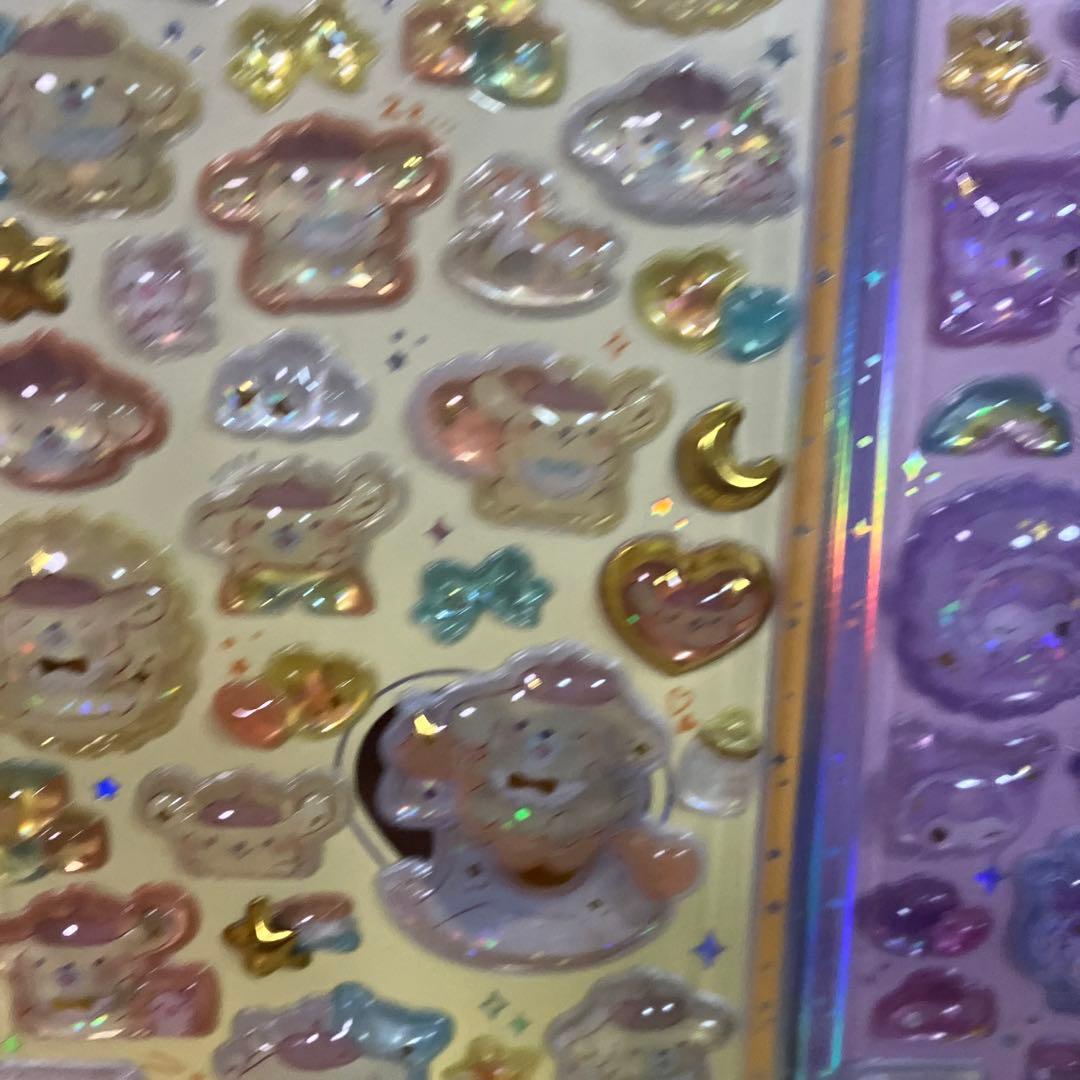 サンリオ　うるちゅるPOP SEAL ボンボンドロップシール　6枚セット