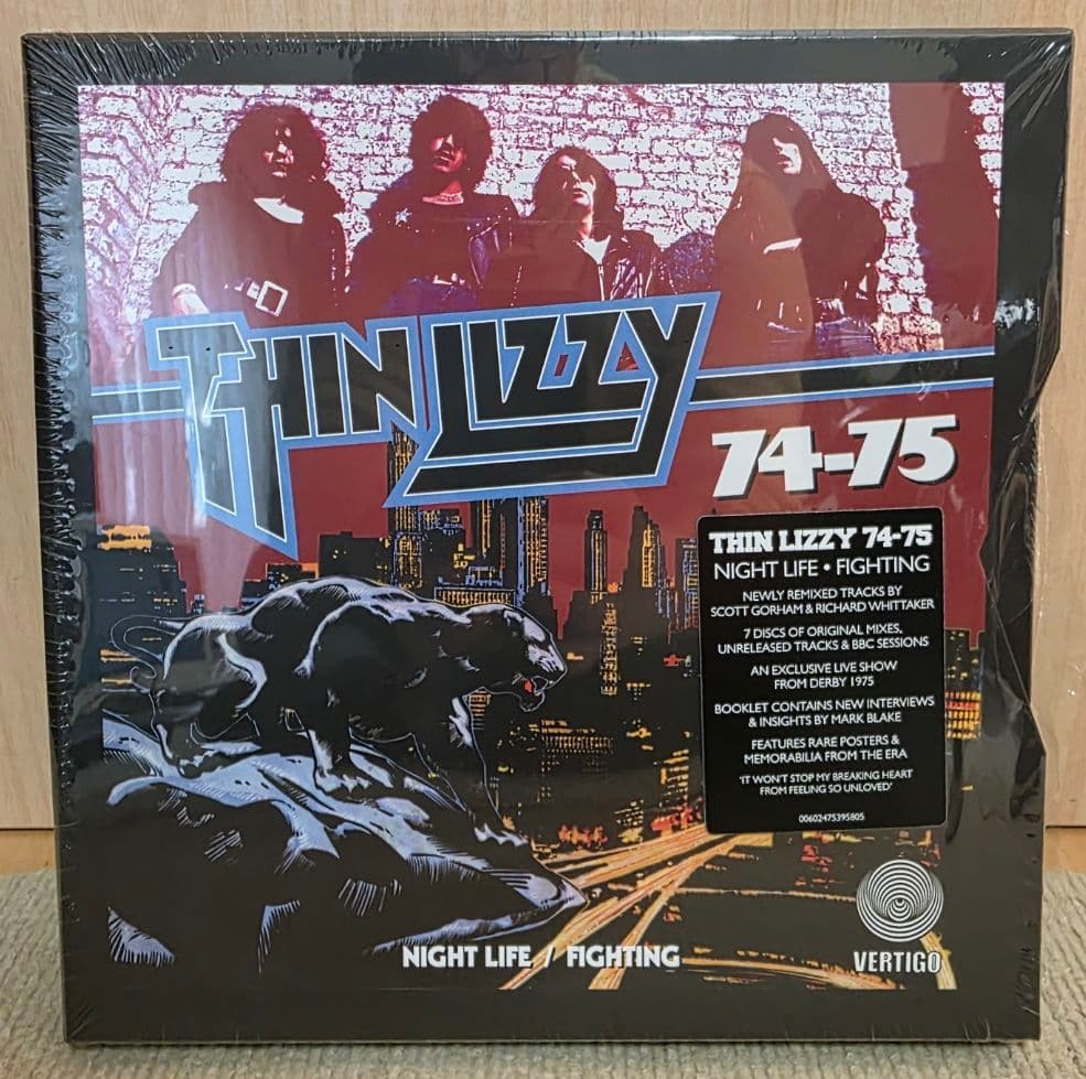 【7枚組】シン・リジィ/Nightlife / Fighting 74-75