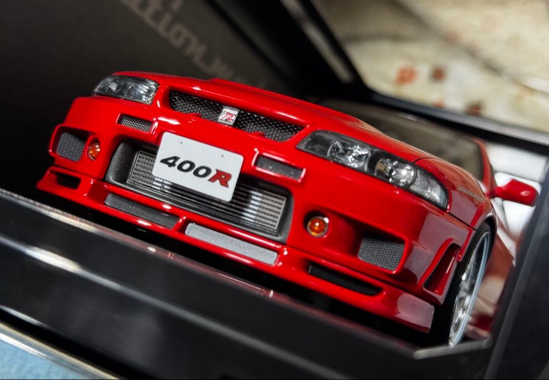 ミニカー Nismo R33 GT-R 400R 1/18 Red IG2253 NEW