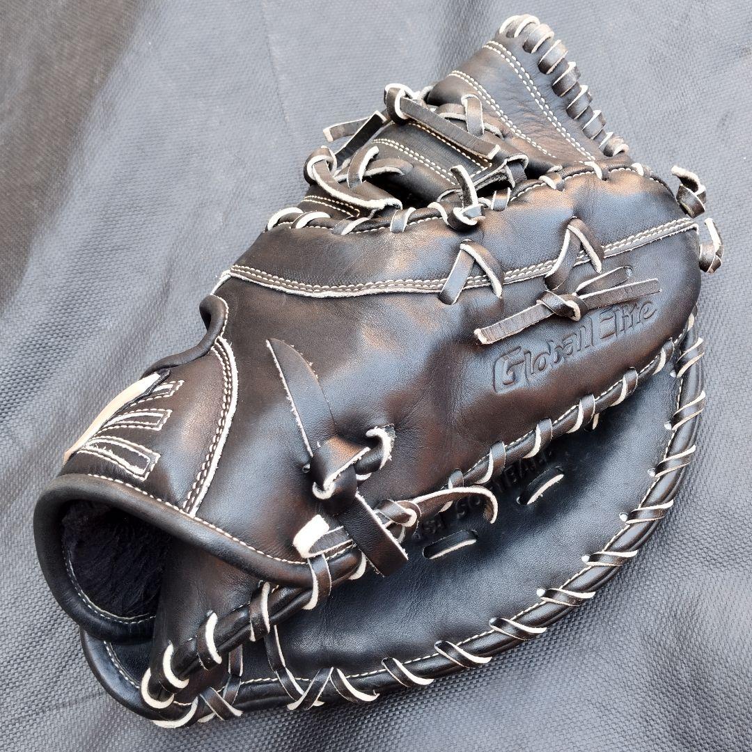 Mizuno Global Elite LSeries 黒 ファーストミット