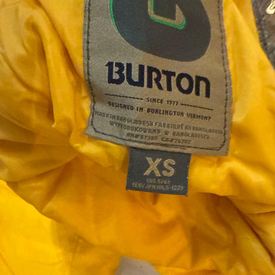 BURTON スノーボードウェアセット S 赤/黄