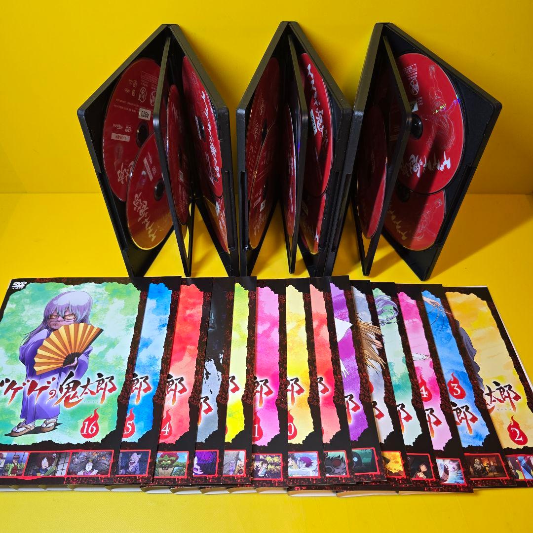 新品ケース交換済み　ゲゲゲの鬼太郎 2018TVシリーズ DVD全17巻セット