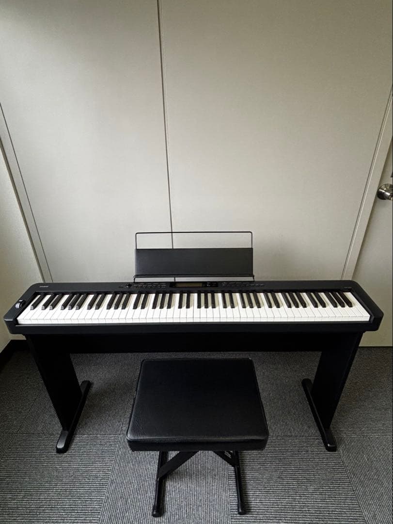 CASIO 電子ピアノ CDP-S300 22年製 フルセット 美品 カバー付