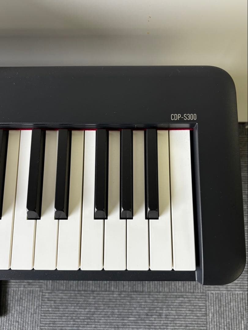 CASIO 電子ピアノ CDP-S300 22年製 フルセット 美品 カバー付