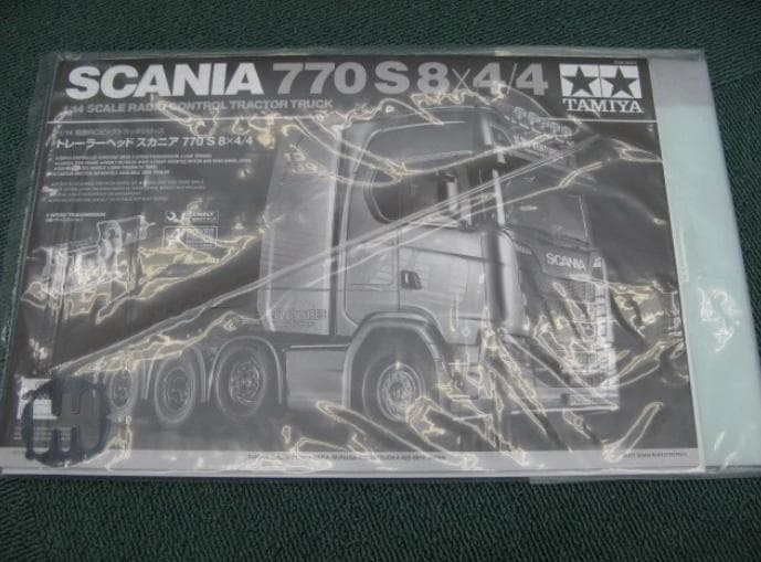 【新品・キット・未組立】TAMIYA 56371スカニア 電動RC 1/14