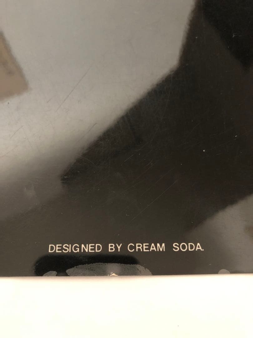 初期 当時物TEMMYE 猫デザイン 下敷き クリームソーダ ピンクドラゴン