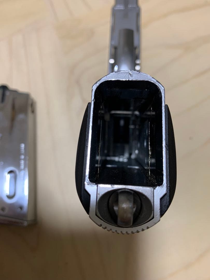 廃盤 東京マルイM9A1クロームステンレス　ガスブローバック