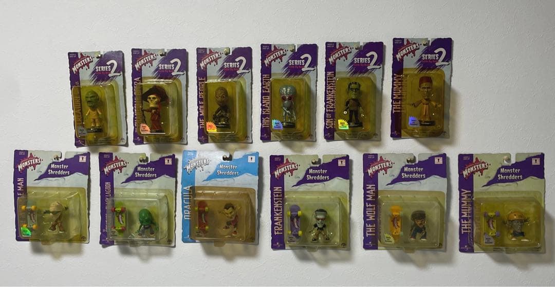 ⚠️本日限定値下げ【レア】99'〜00'ユニバーサルモンスターズ　フィギュア当時物