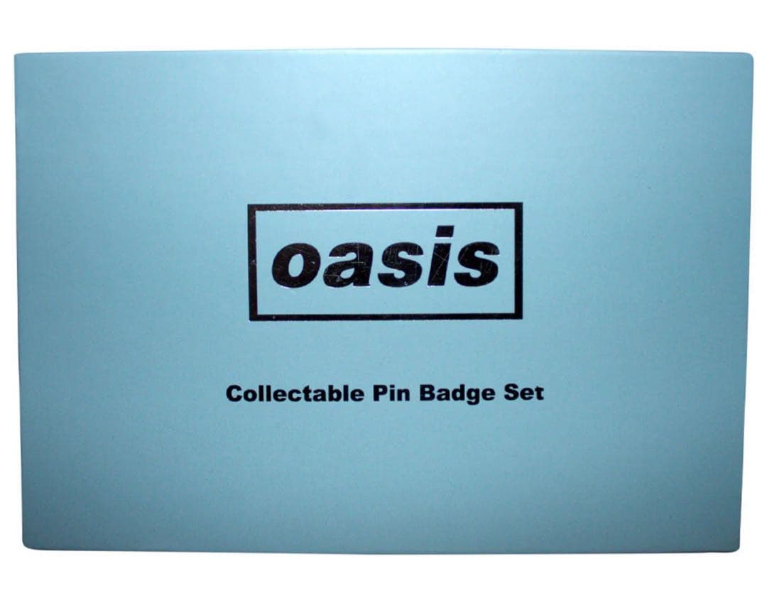 OASIS オアシス 10月来日記念 コンプリート ピンバッジ 6個セット未開封