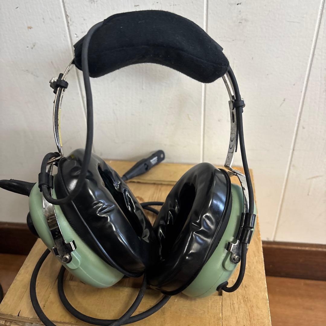 米軍　実物　DAVID CLARK HEADSETヘッドセット　送料無料②