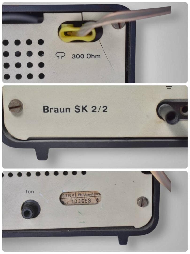 【超レア！】BRAUN ブラウン SK2/2 真空管ラジオ 現役稼働品