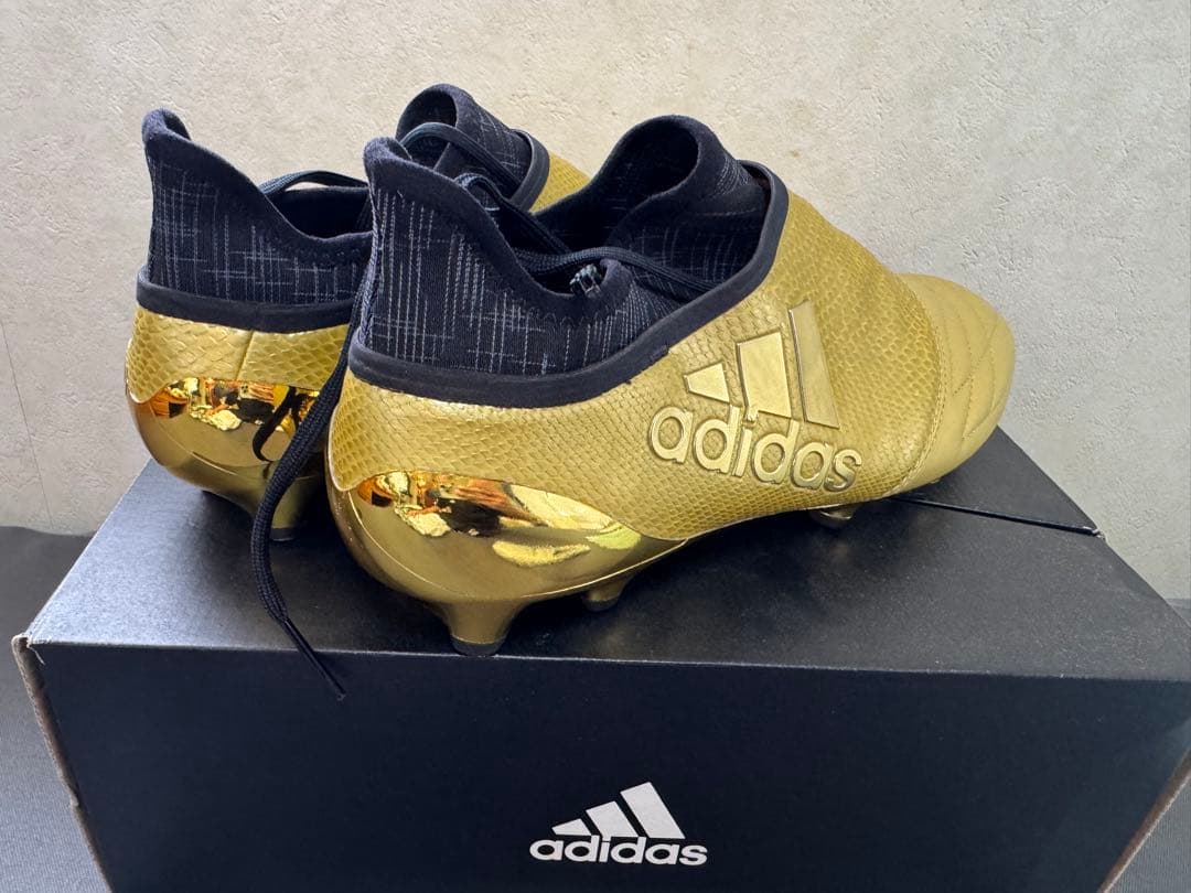 adidas X ゴールド サッカーシューズ 27.5cm