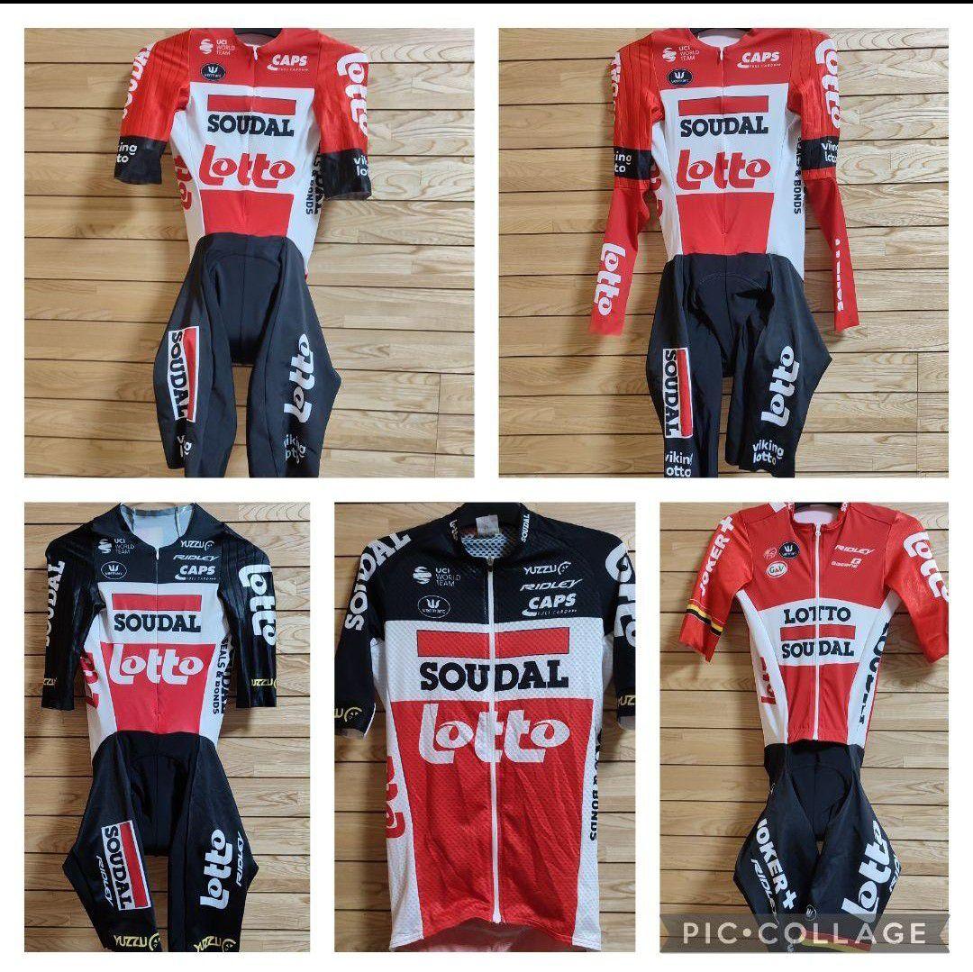 支給品　Lotto Soudal　ビブショーツ　ロットソウダル　レーサーパンツ