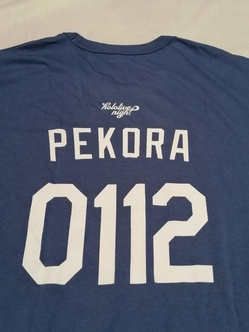 【アメリカ限定】兎田ぺこら ホロライブ ドジャース コラボ Tシャツ