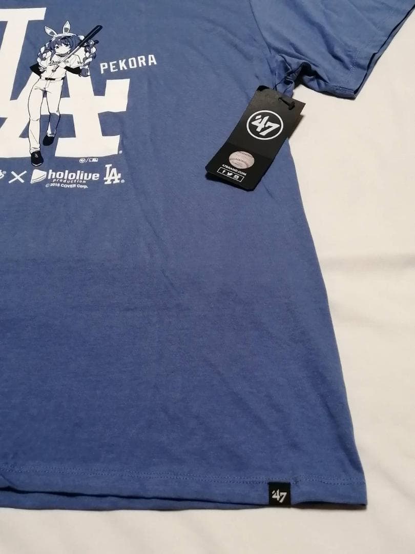 【アメリカ限定】兎田ぺこら ホロライブ ドジャース コラボ Tシャツ