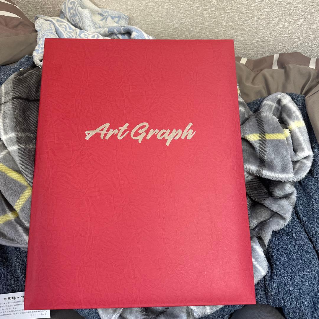 藤ちょこ直筆サイン入り書き下ろしアートグラフ彼岸の花複製原画