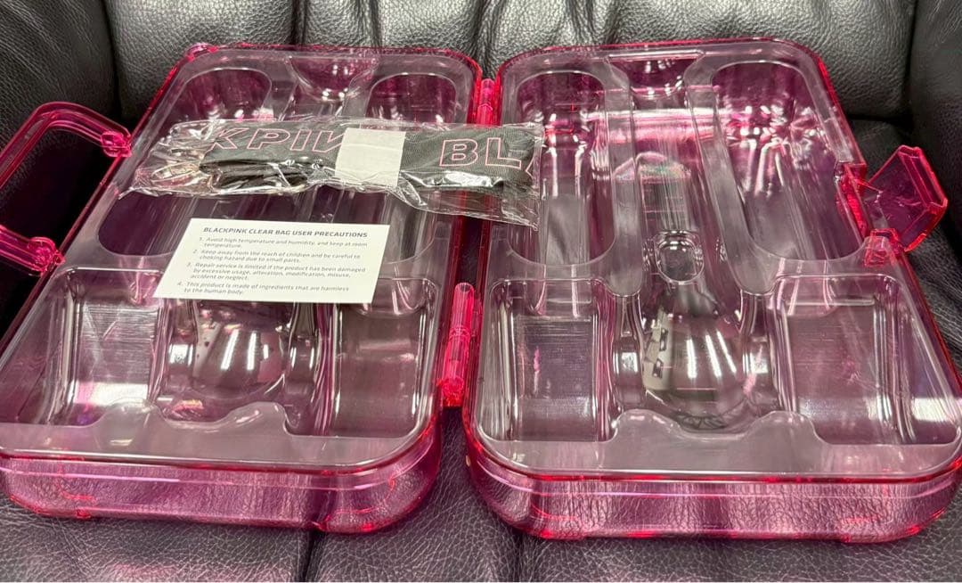 Ravi729 BLACKPINK ペンライト 収納ケース ピンク