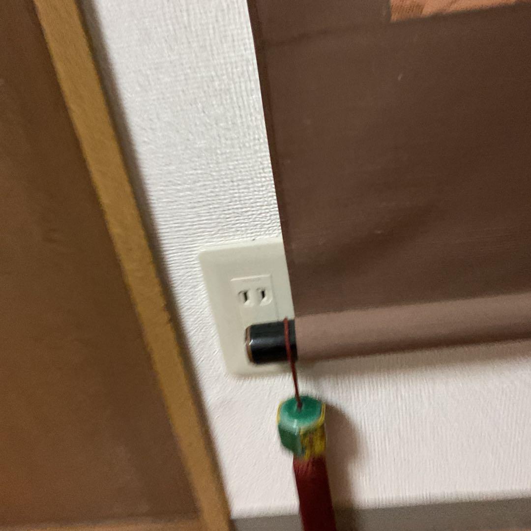 石版画 大幅 【 南無観世音菩薩 】 軸先漆木 桐箱 タトウ箱付