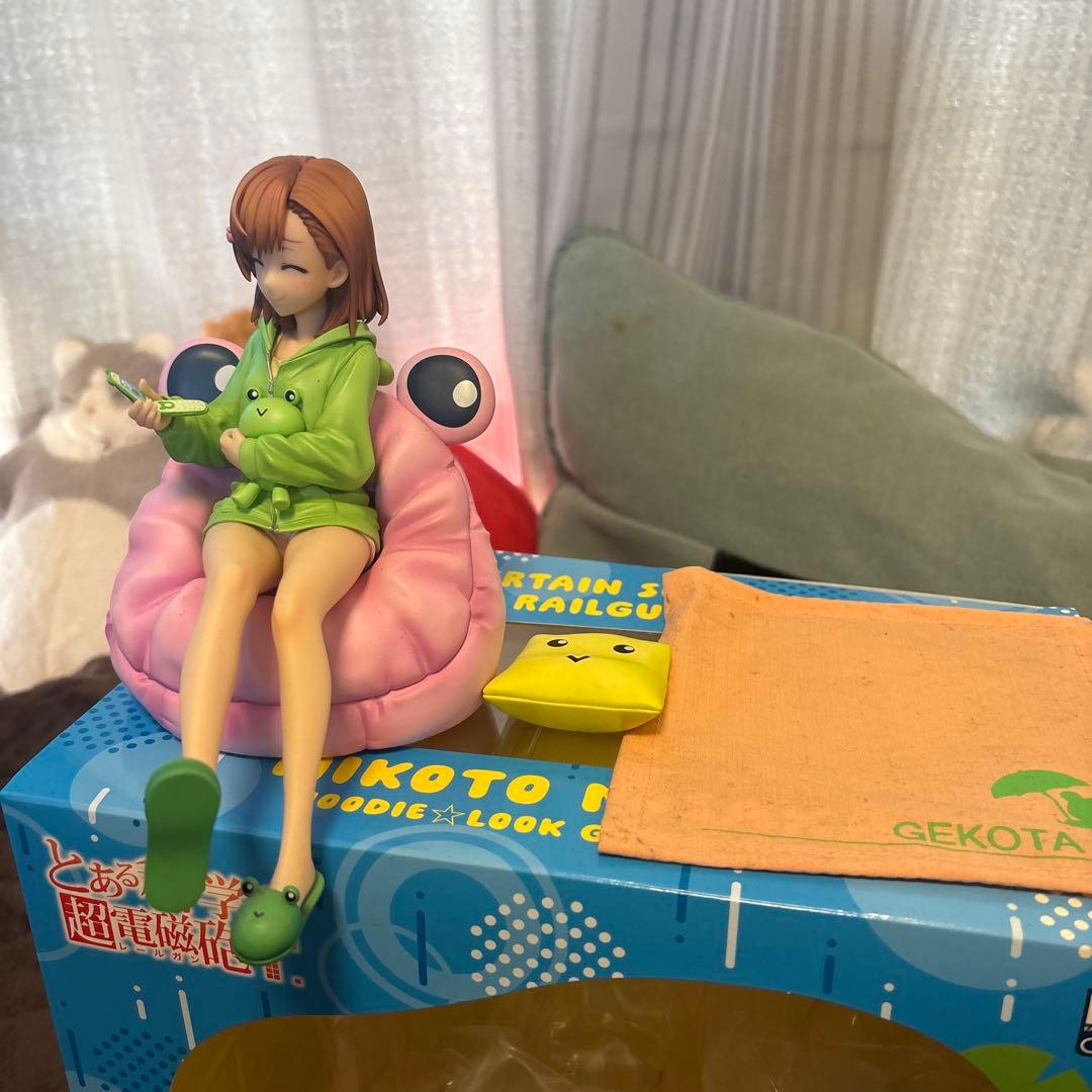 御坂美琴 フード⭐︎るっくverゲコ太まみれver