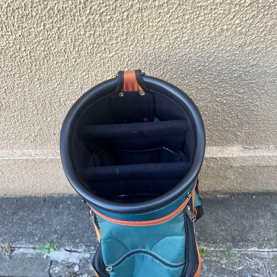 Taylor Made キャディバッグ オレンジ グリーン　ビンテージ