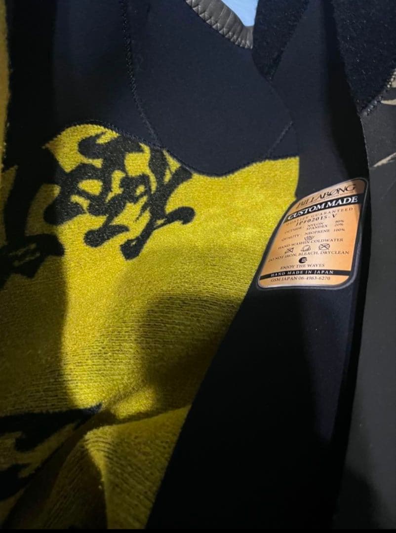 BILLABONG ビラボン セミドライ ウェットスーツ 裏起毛 サーフィン