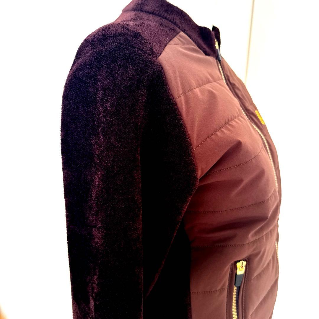 お値下げRESURRECTION★ニットコンビネーション パデットブルゾン