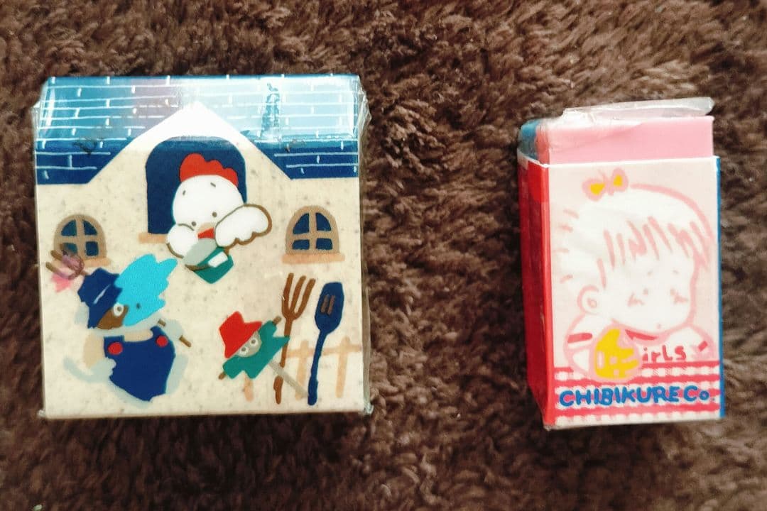 値下げ！サンリオ 昭和レトロ 消しゴム 70年代80年代物 16点セット