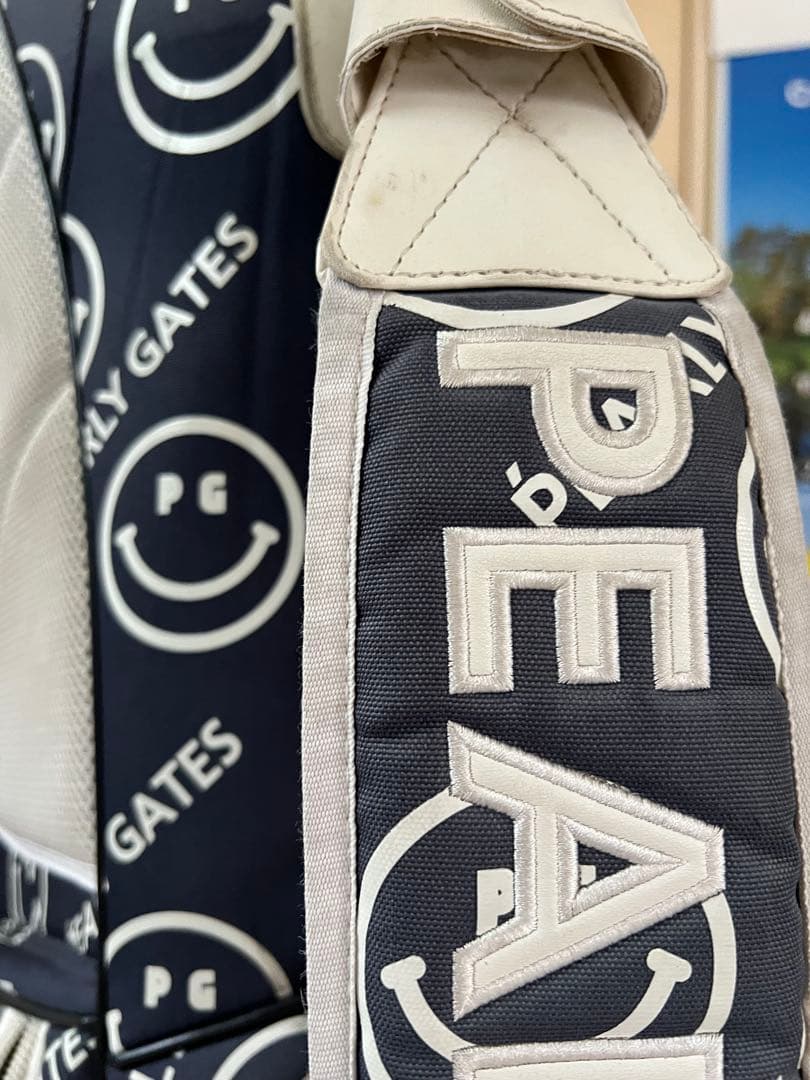 PEARLY GATES キャディバッグ スタンド式スマイル