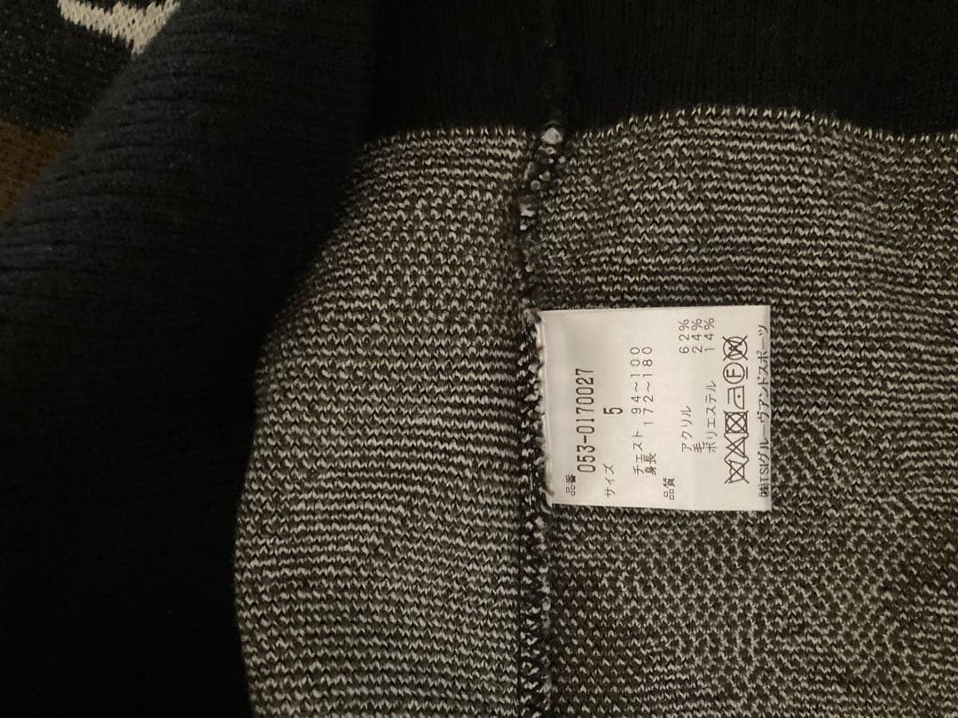 PEARLY GATES パーリーゲイツ 迷彩セーター Lサイズ 5