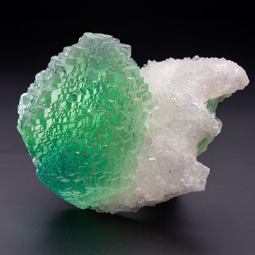 フローライト 蛍石 ナミビア オコルス 天然石 原石 鉱物標本 鉱石 1169