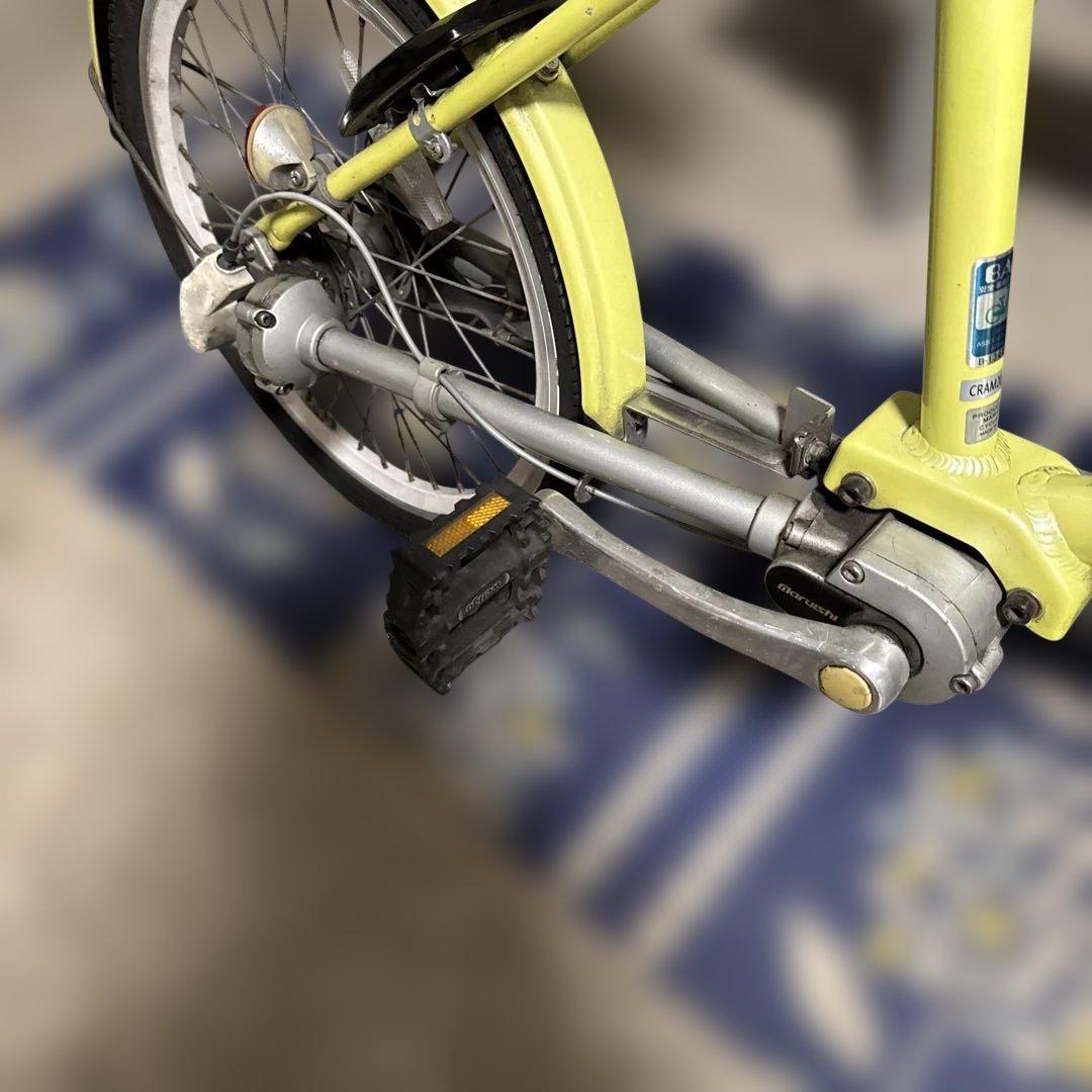 丸石サイクル　シャフトドライブ　ミニベロ２０インチ　アルミフレーム