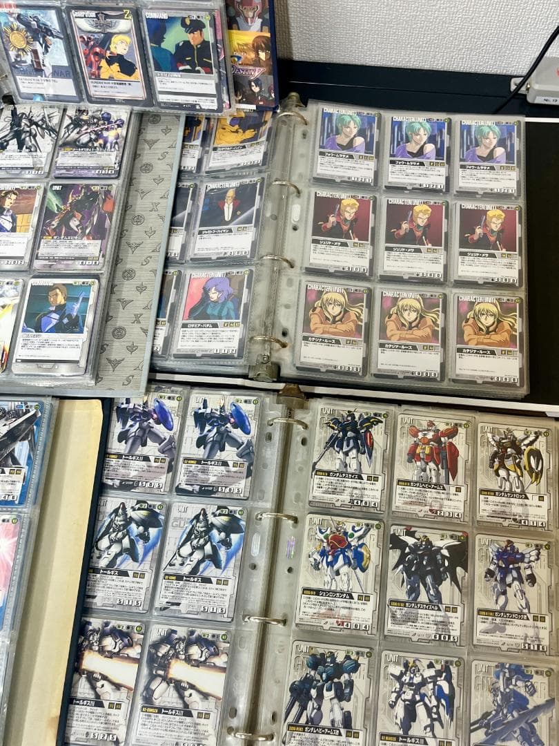 ゆ*り様 ガンダムウォー 大量セット まとめ バインダー 7冊 ID531099