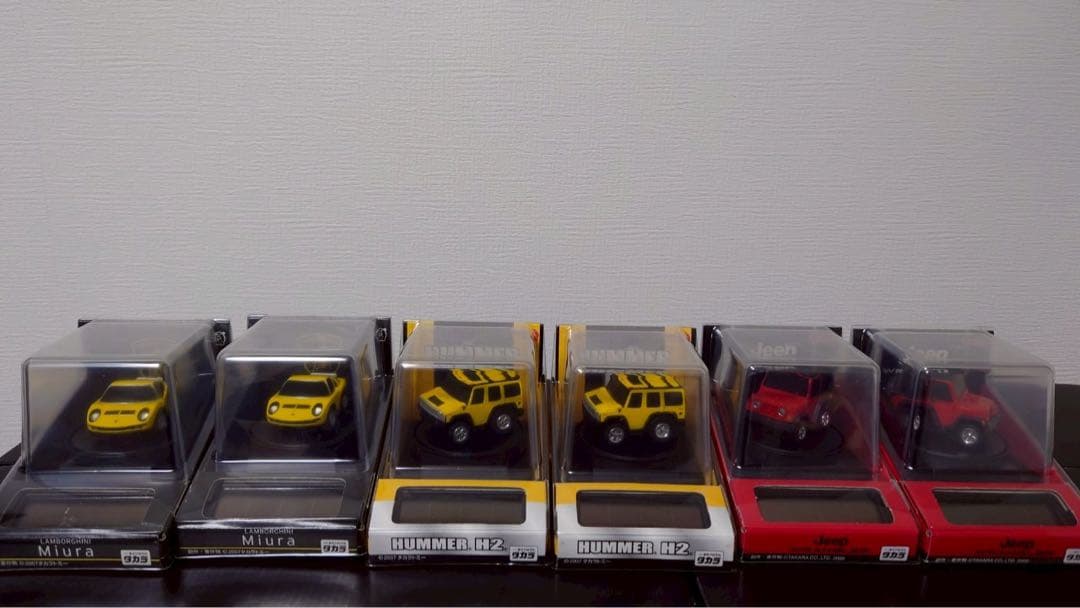 スカイラインHUMMER　Jeep ターンテーブル　未開封10個セット