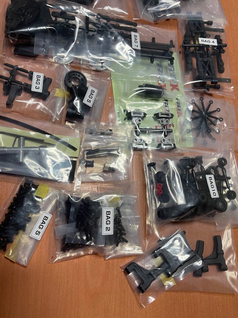 RaveD RDX 1/10 RWD ドリフト 組立キット部品