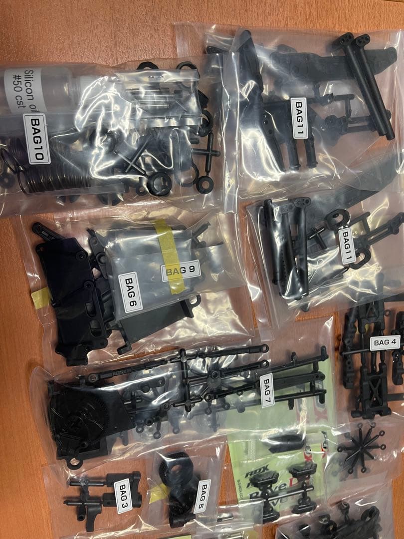 RaveD RDX 1/10 RWD ドリフト 組立キット部品