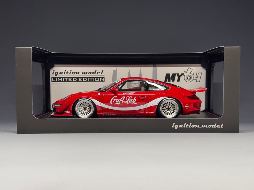 IG 1/18 RWB 997 次元 レッド 3861