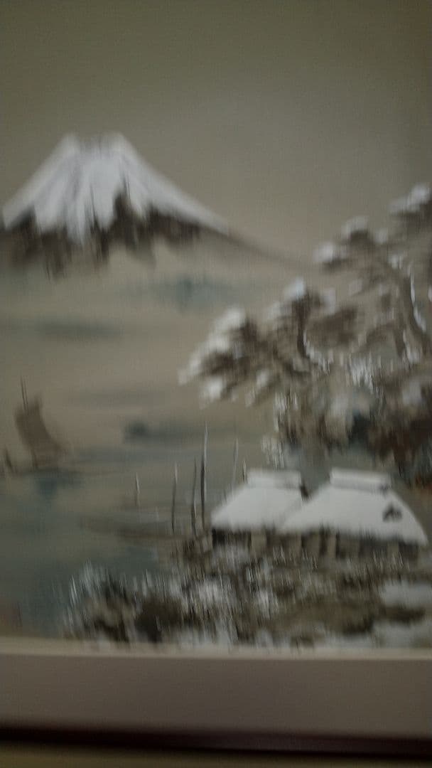 日本画水墨画⑮