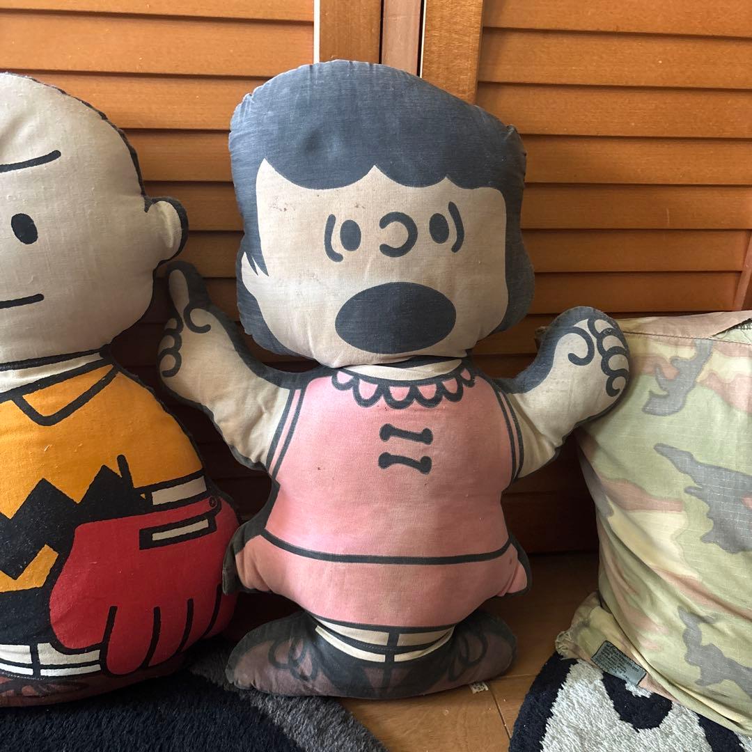 レア‼️ビンテージ　 ’63 PEANUTS GANG プラッシュドール4体Set
