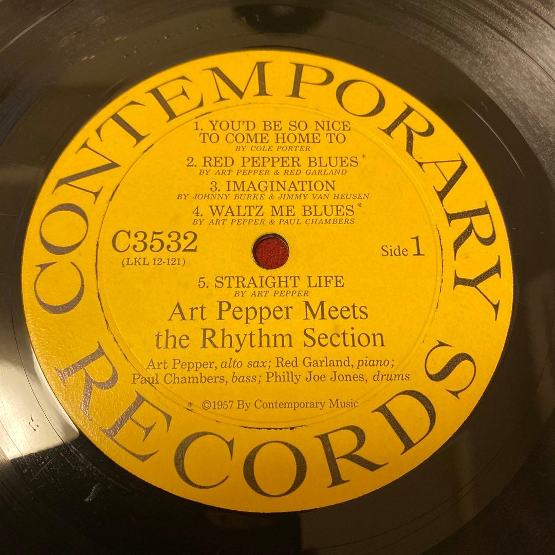 洋楽 MEETS THE RHYTHM SECTION C3532 MONO